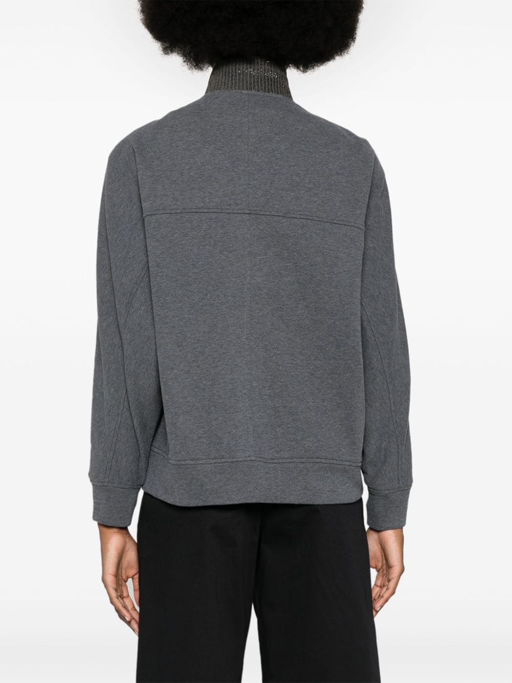 Brunello Cucinelli Sweaters Grey Topwear Brunello Cucinelli