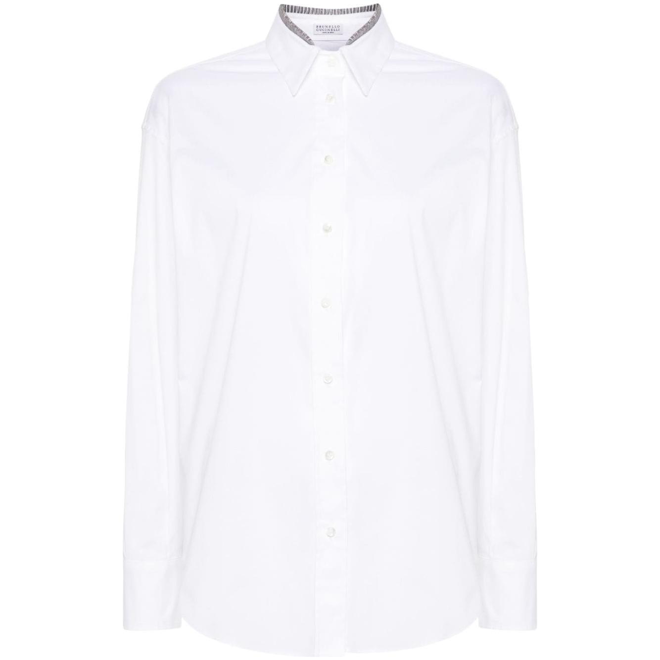 Brunello Cucinelli Shirts White Shirts Brunello Cucinelli