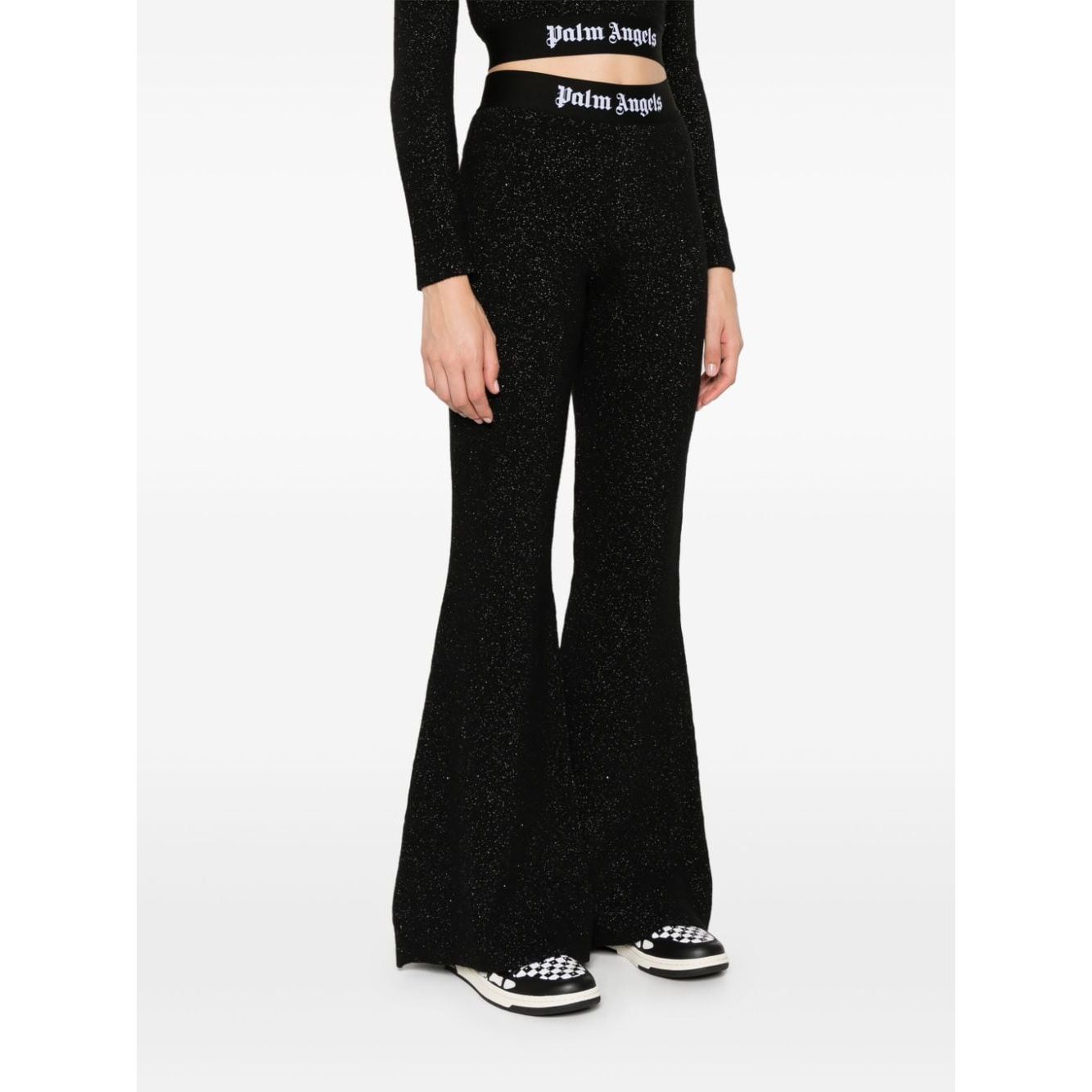 Palm Angels Trousers Black Trousers Palm Angels