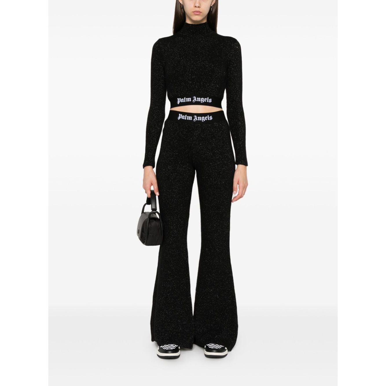 Palm Angels Trousers Black Trousers Palm Angels