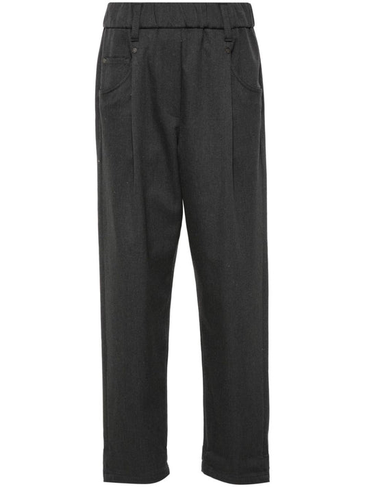 Brunello Cucinelli Brunello Cucinelli Trousers Grey Trousers Brunello Cucinelli