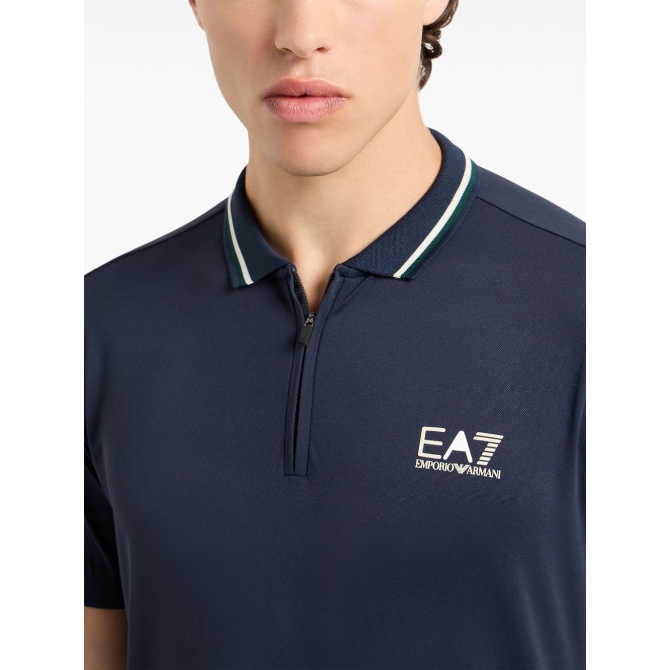 EA7 T-shirts and Polos Blue Topwear EA7