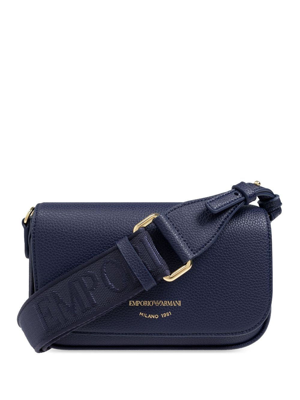 Emporio Armani faux leather Shoulder Bag Blue Clutches Emporio Armani