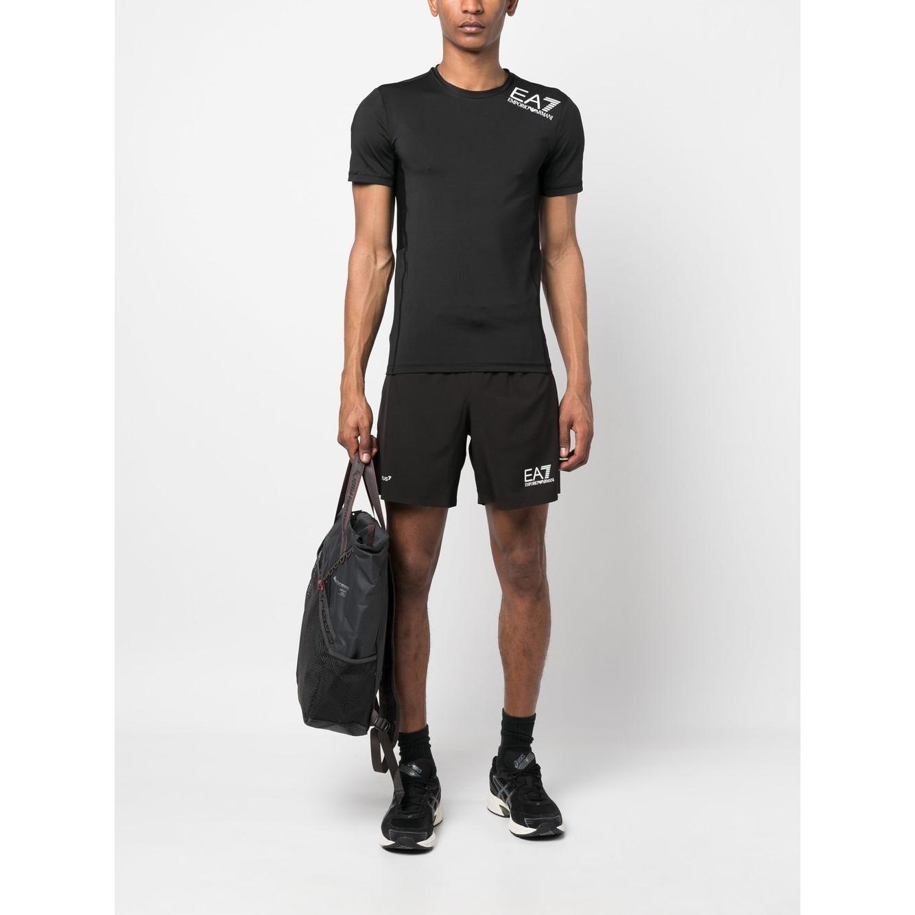 EA7 Shorts Black Short trousers EA7