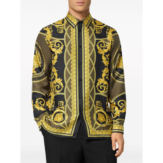 Versace Shirts Golden Shirts Versace