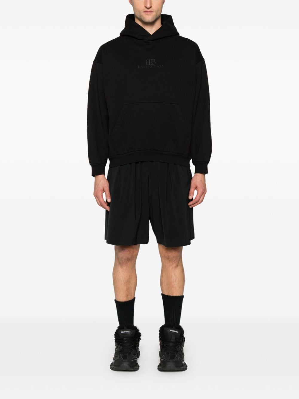 Balenciaga Shorts Black Short trousers Balenciaga