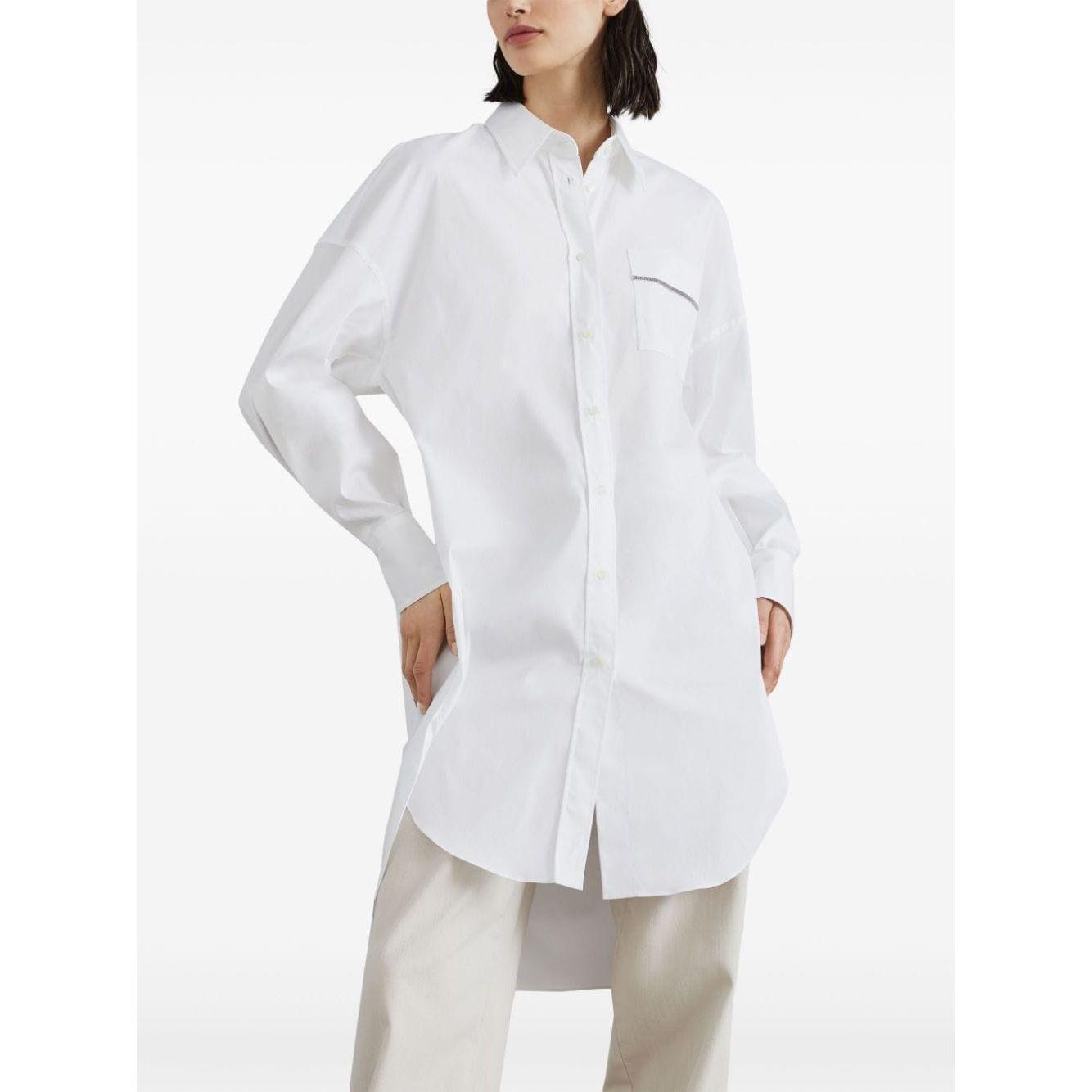 Brunello Cucinelli Shirts White Shirts Brunello Cucinelli