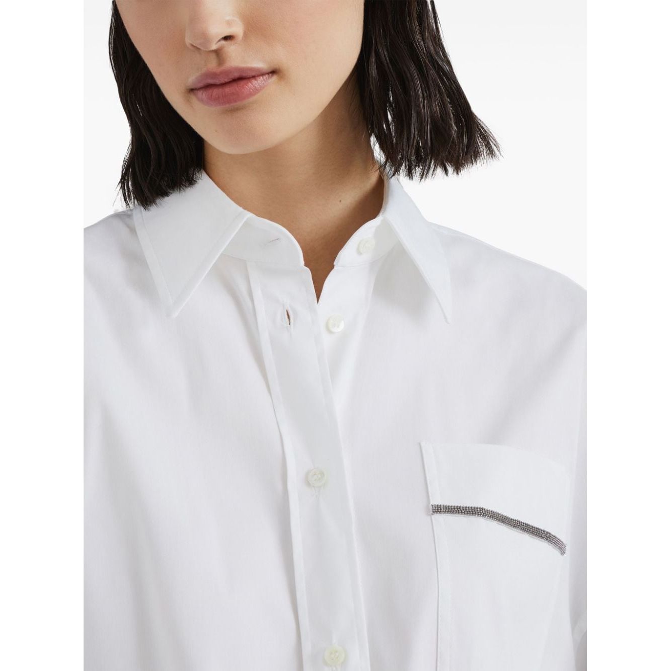 Brunello Cucinelli Shirts White Shirts Brunello Cucinelli