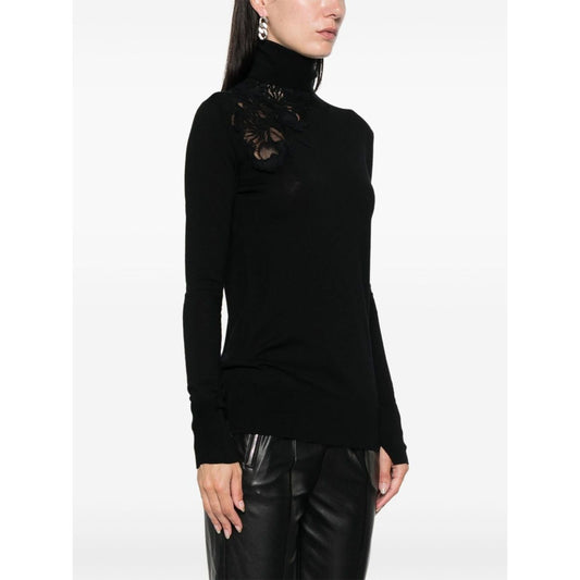 Ermanno Scervino Sweaters Black Topwear Ermanno Scervino