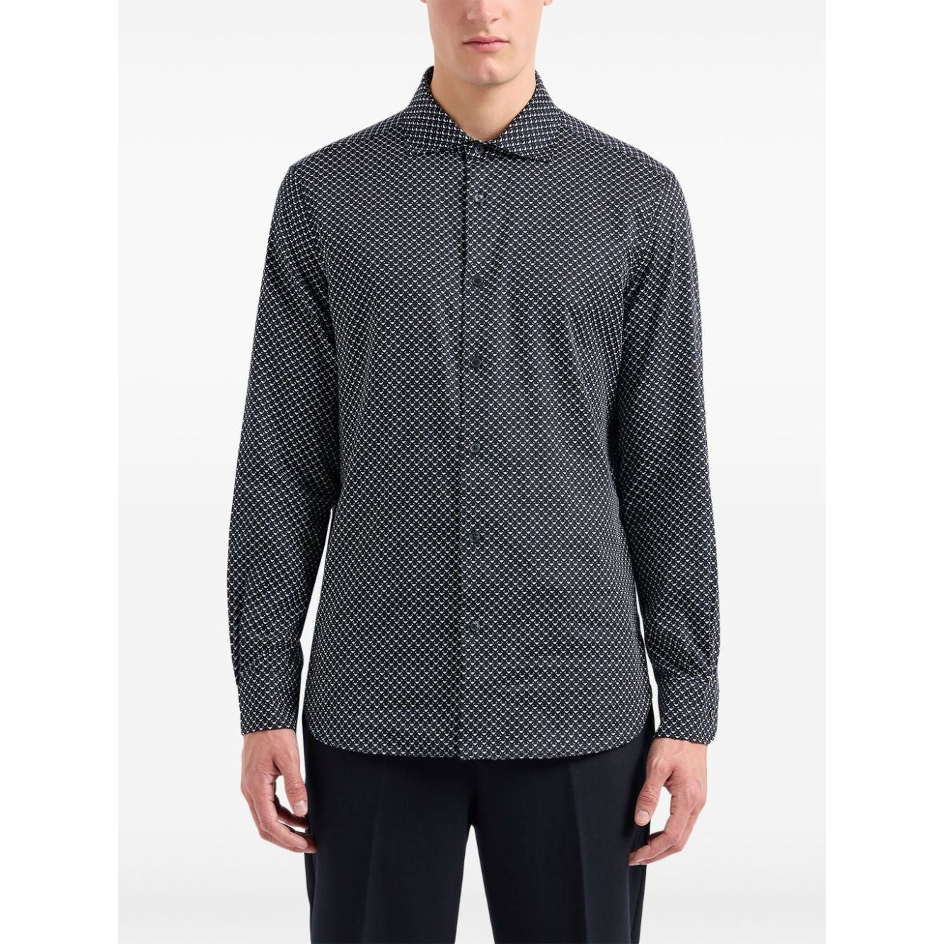 Emporio Armani Shirts Black Shirts Emporio Armani