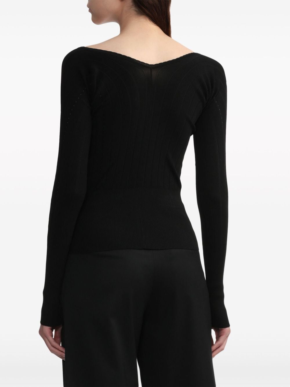 JACQUEMUS Sweaters Black Topwear JACQUEMUS