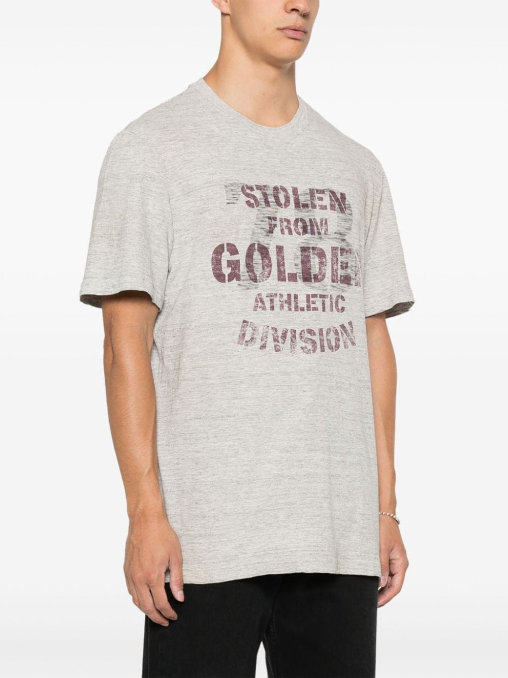 Golden Goose T-shirts and Polos Grey Topwear Golden Goose