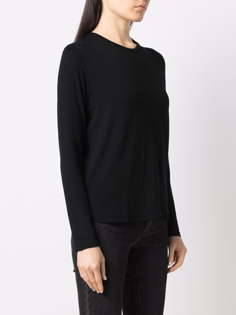 Majestic Sweaters Black Topwear Majestic