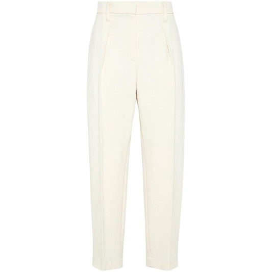 Brunello Cucinelli Trousers White Trousers Brunello Cucinelli