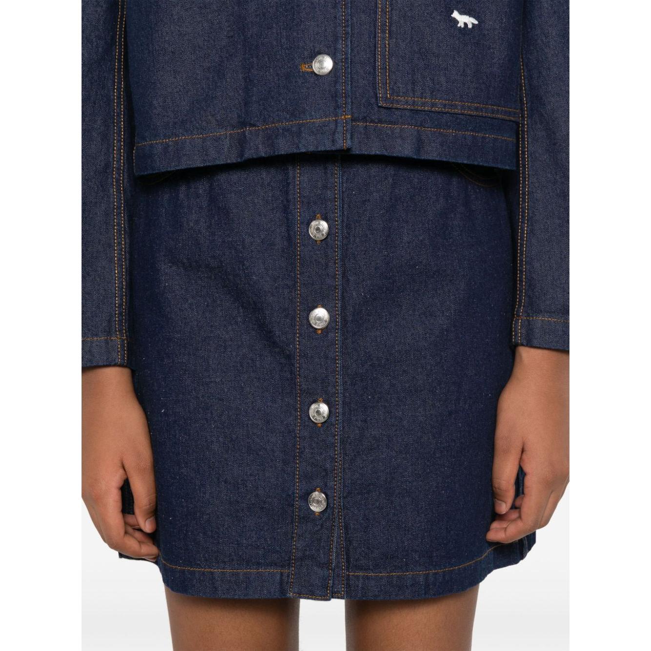 MAISON KITSUNE' Skirts Blue Skirts Maison Kitsune'