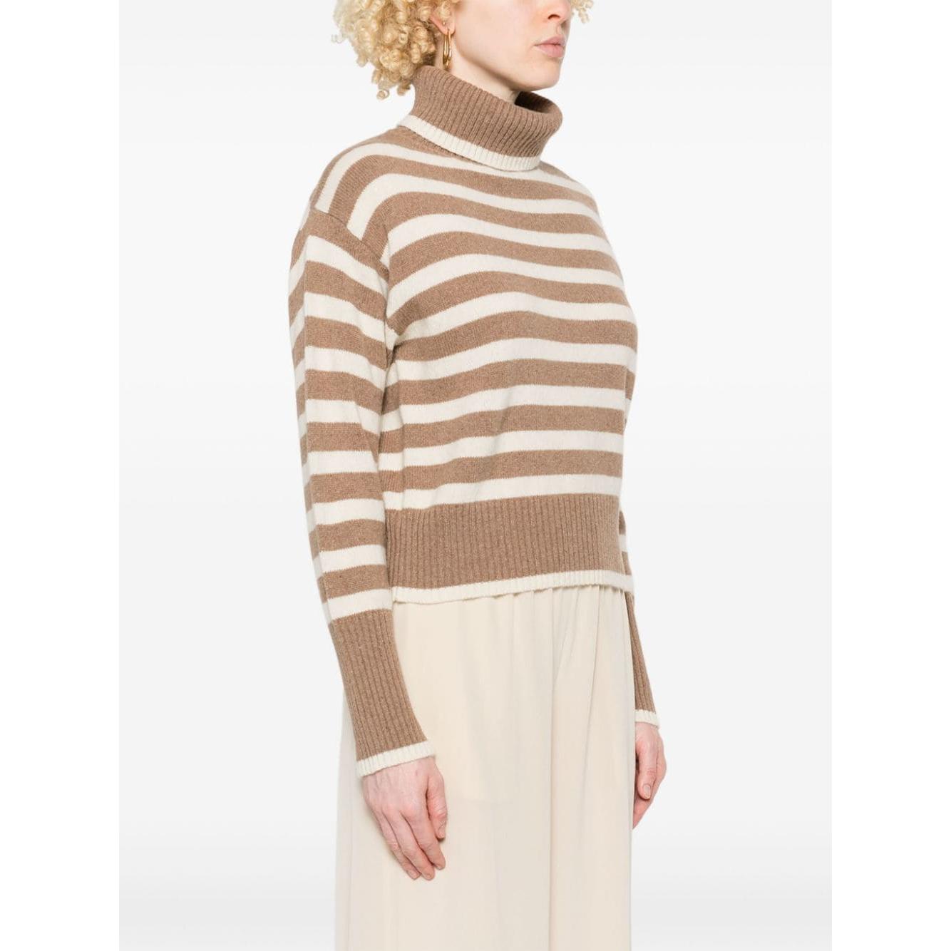 Semicouture Sweaters Beige Topwear Semicouture