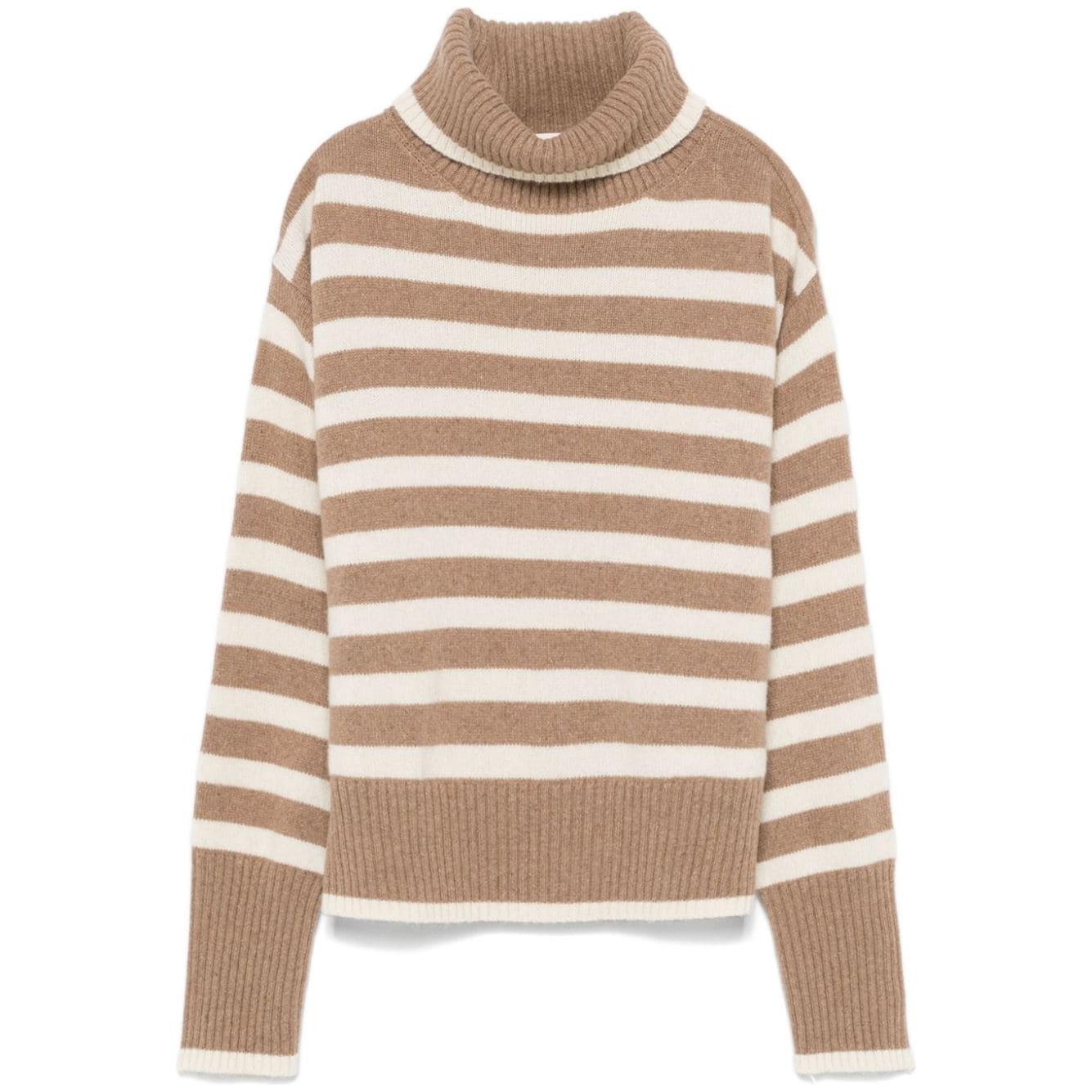 Semicouture Sweaters Beige Topwear Semicouture