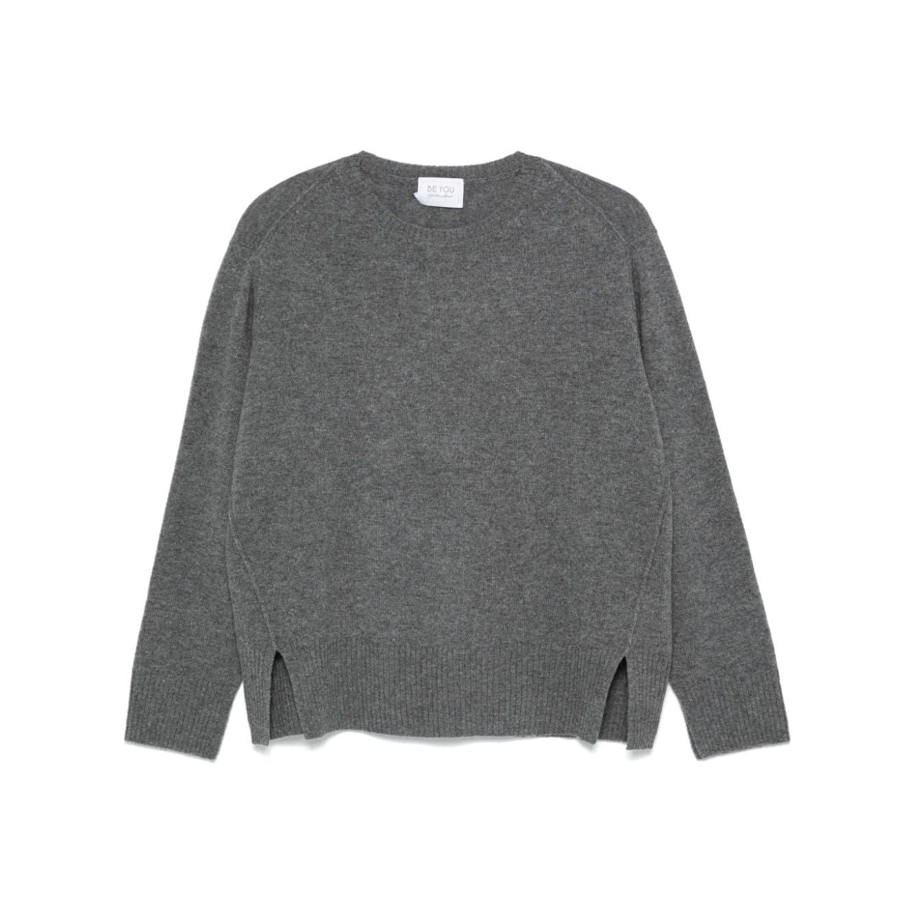 BEYOU Sweaters Grey Topwear Beyou