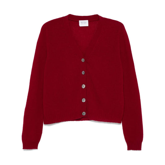 BEYOU Sweaters Red Topwear Beyou