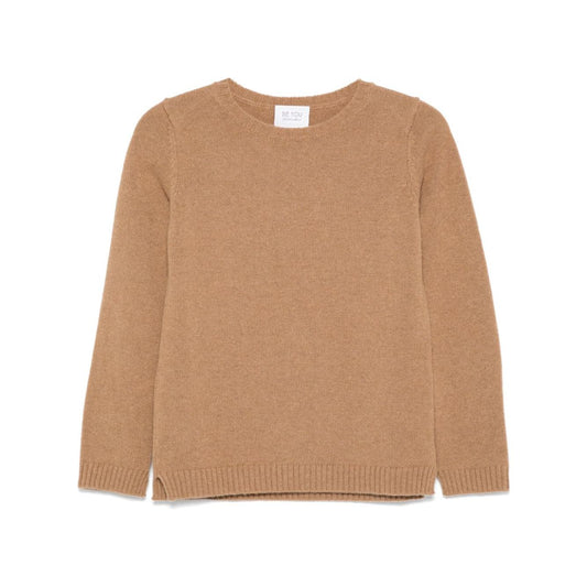 BEYOU Sweaters Camel Topwear Beyou