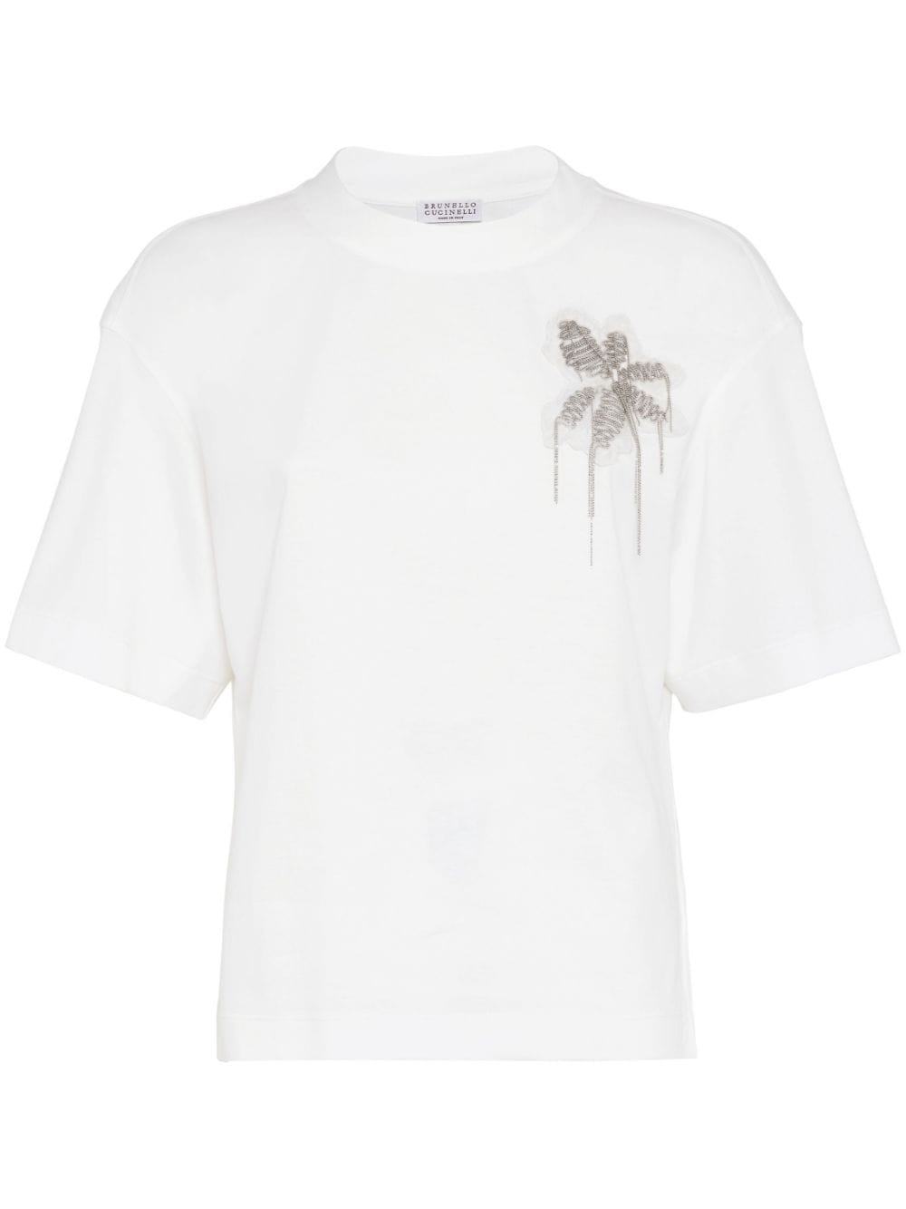 Brunello Cucinelli T-shirts and Polos White Topwear Brunello Cucinelli