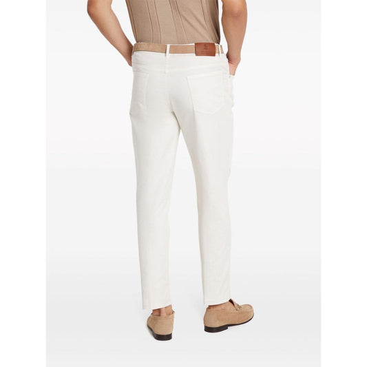 Brunello Cucinelli Trousers White Trousers Brunello Cucinelli