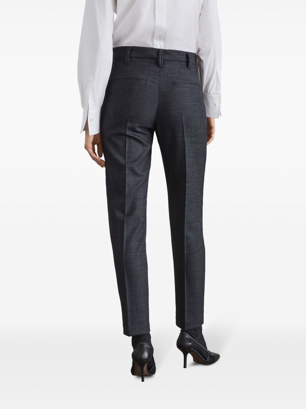 Brunello Cucinelli Trousers Grey Trousers Brunello Cucinelli