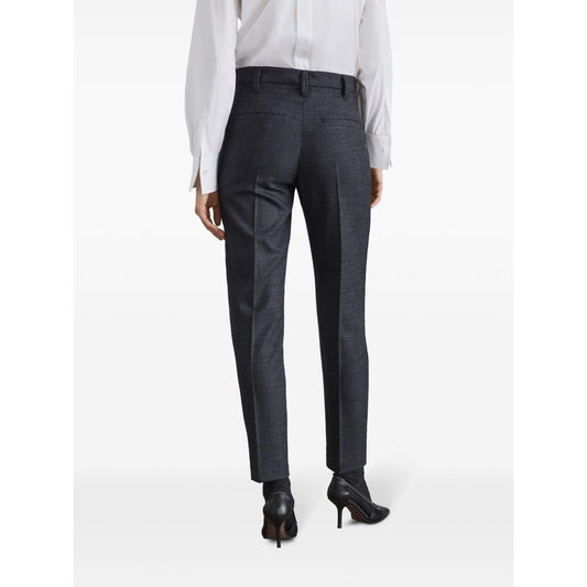 Brunello Cucinelli Trousers Grey Trousers Brunello Cucinelli