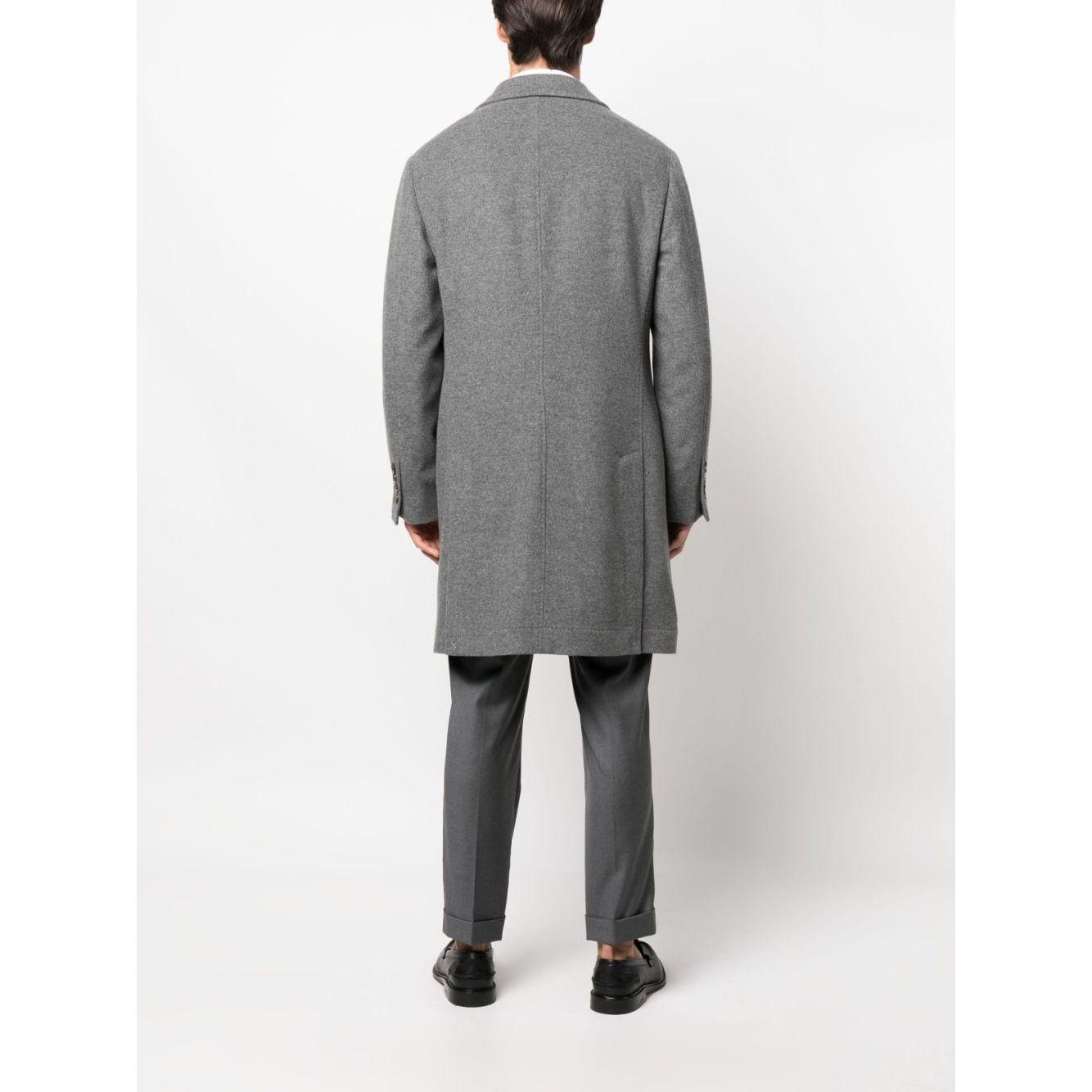 Brunello Cucinelli Coats Grey Jackets Brunello Cucinelli