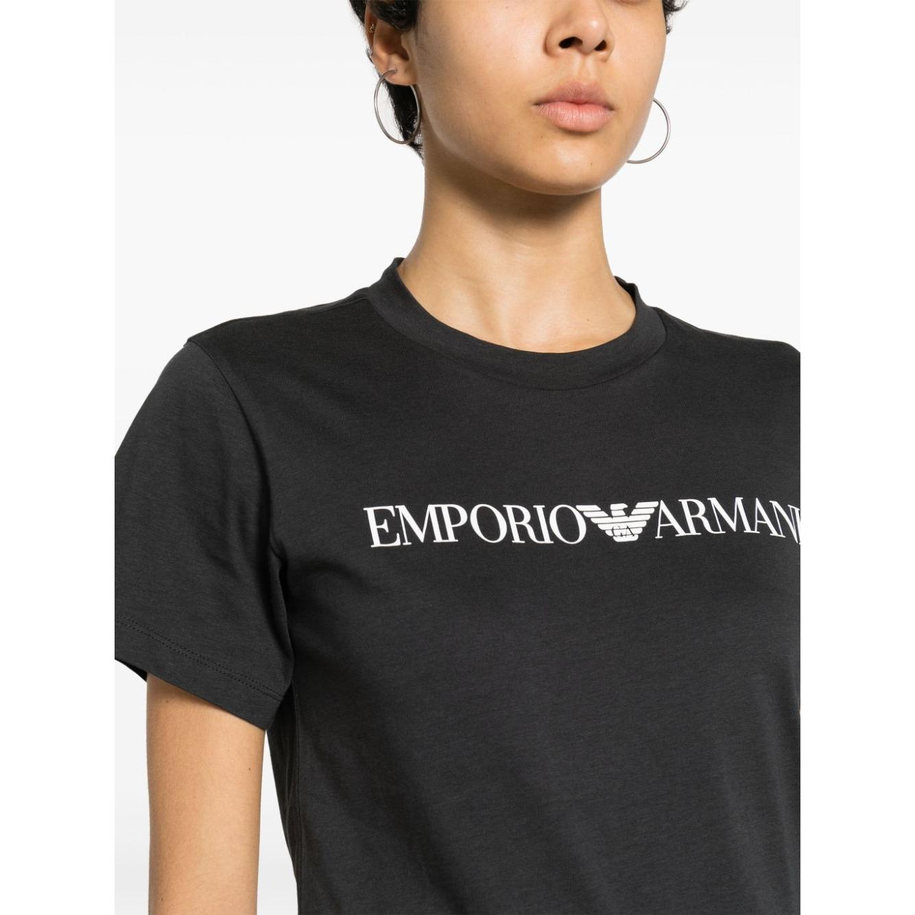 Emporio Armani T-shirts and Polos Blue Topwear Emporio Armani