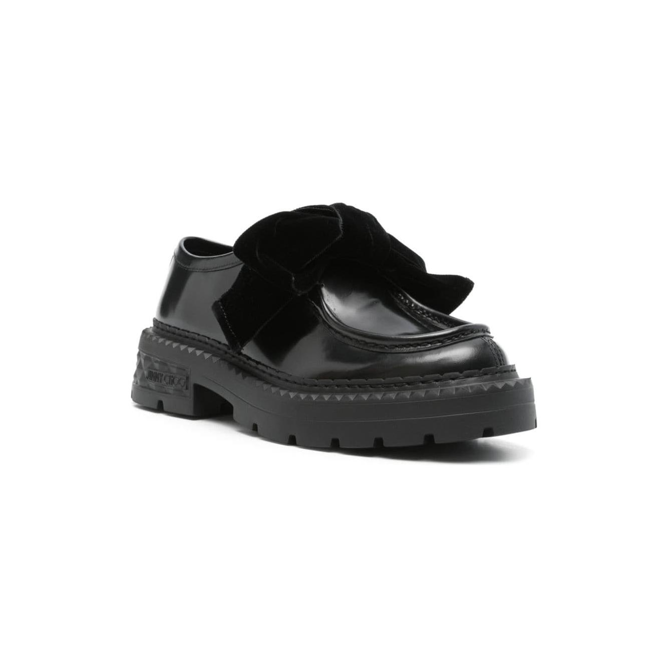 Jimmy Choo Flat shoes Black Moccasins Jimmy Choo