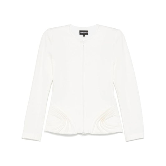 Emporio Armani Jackets White Jackets Emporio Armani