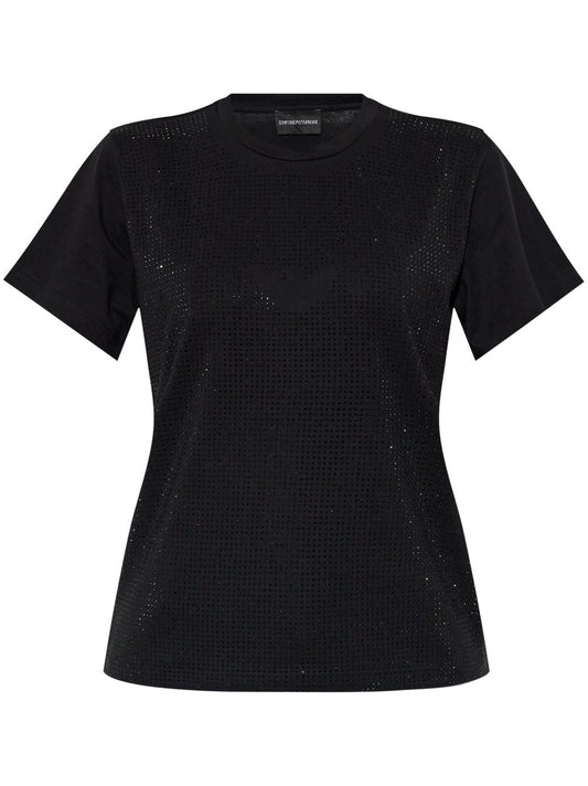 Emporio Armani T-shirts and Polos Black Topwear Emporio Armani