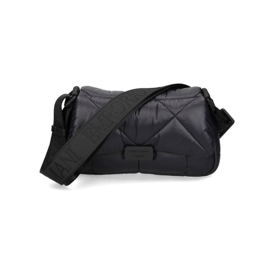 Emporio Armani black quilted Bag Black Shoulder Emporio Armani