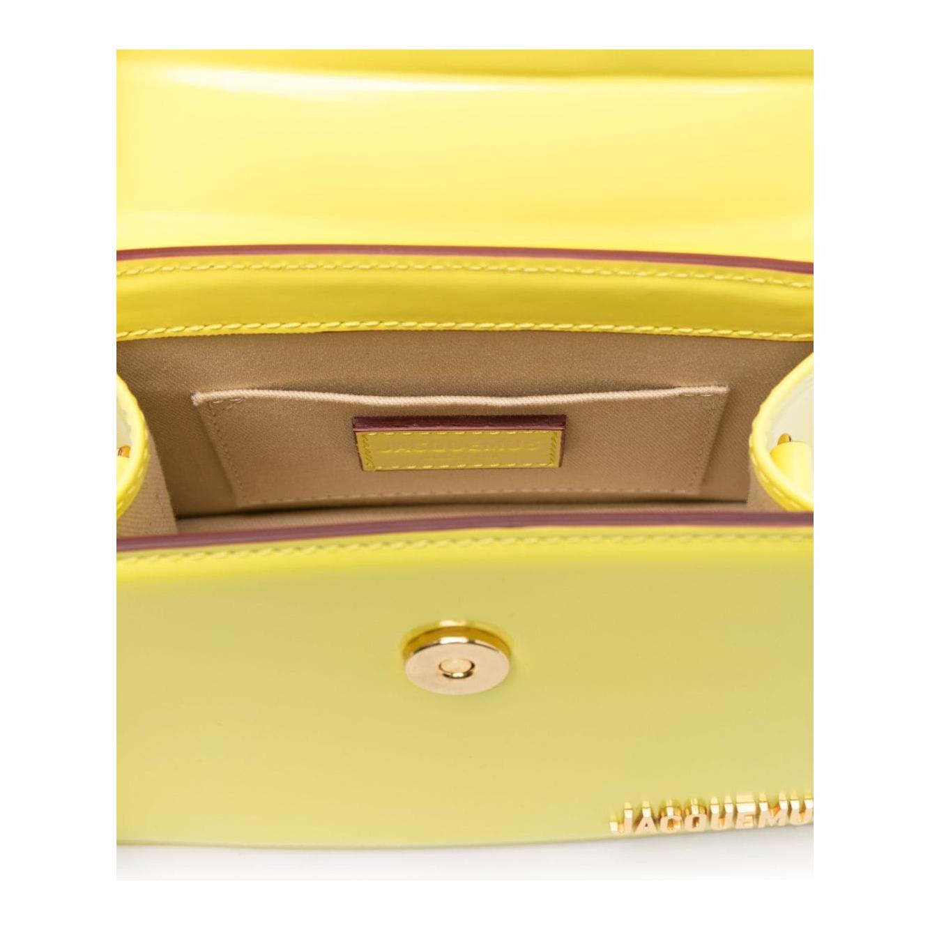 JACQUEMUS medium Chiquito with buckle Bag Yellow Handbag JACQUEMUS