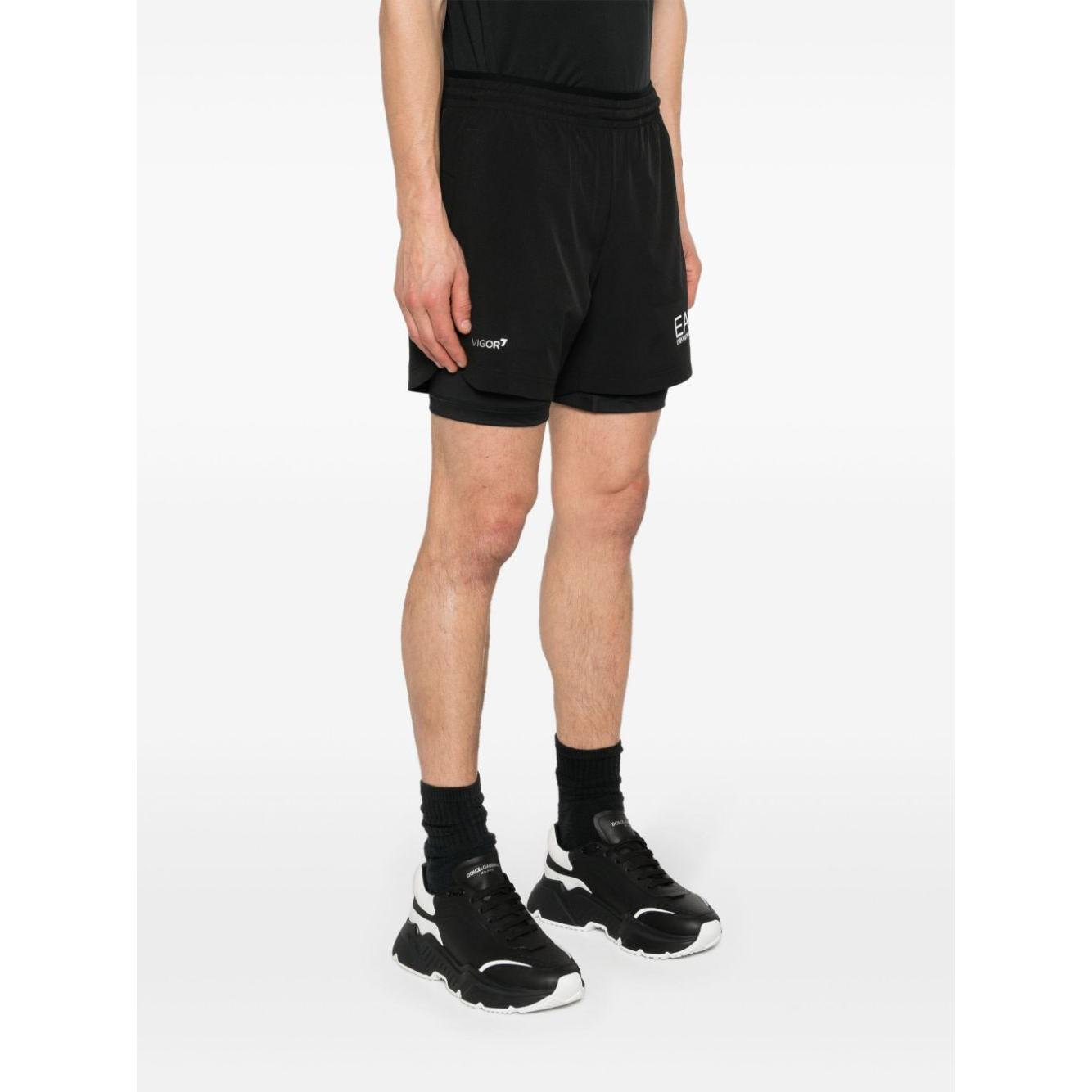 EA7 Shorts Black Short trousers EA7