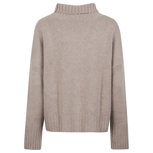 SOFT GOAT Sweaters Light Grey Topwear SOFT GOAT