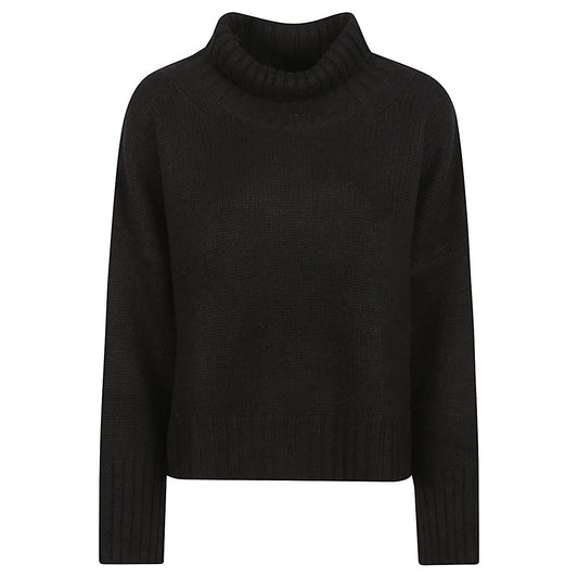 SOFT GOAT Sweaters Black Topwear SOFT GOAT