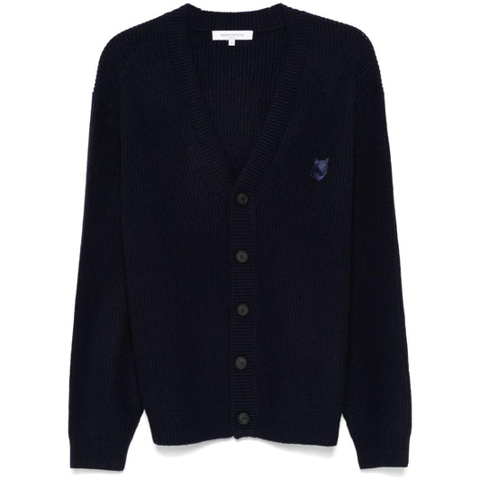 MAISON KITSUNE' Sweaters Blue Topwear Maison Kitsune'