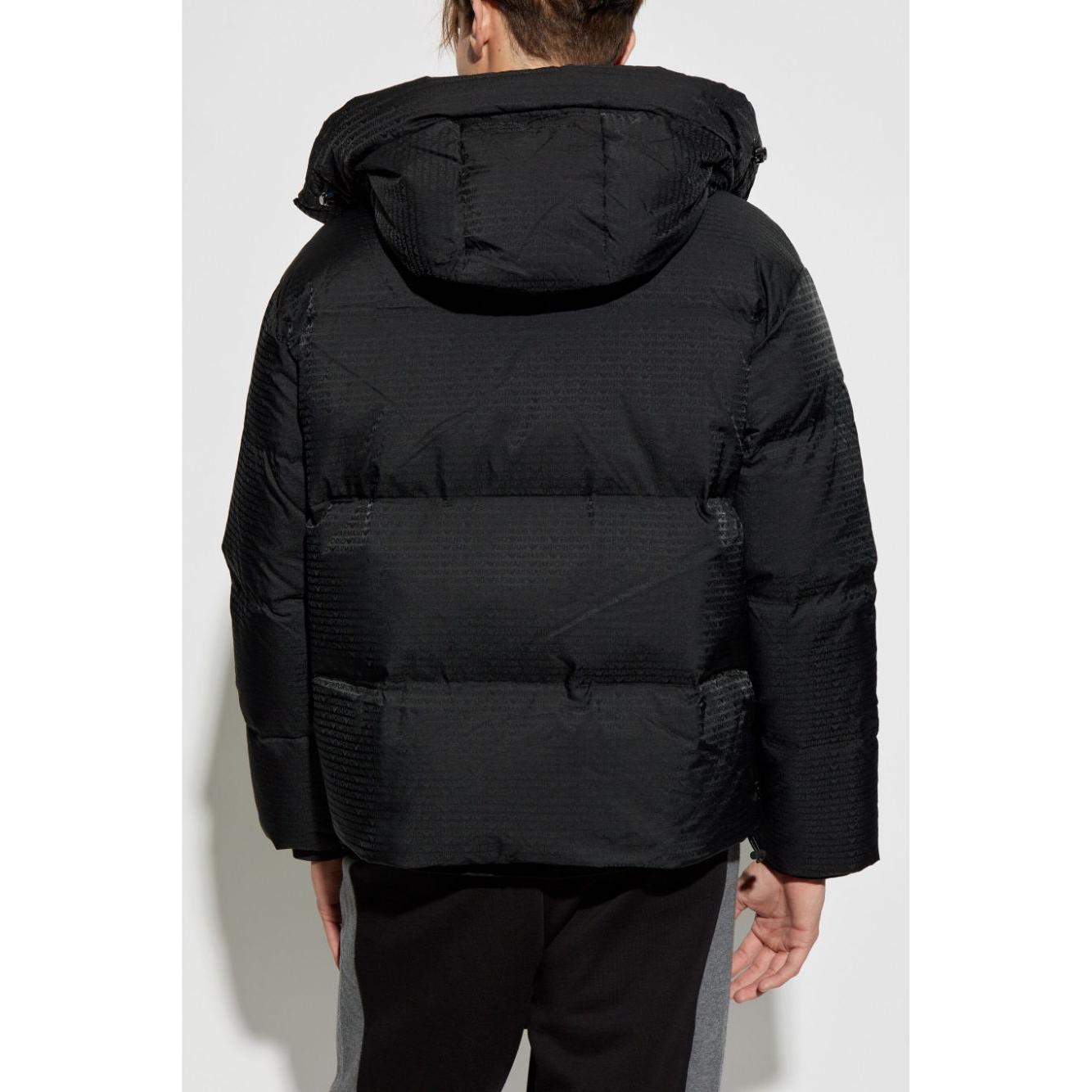 Emporio Armani Coats Black Jackets Emporio Armani