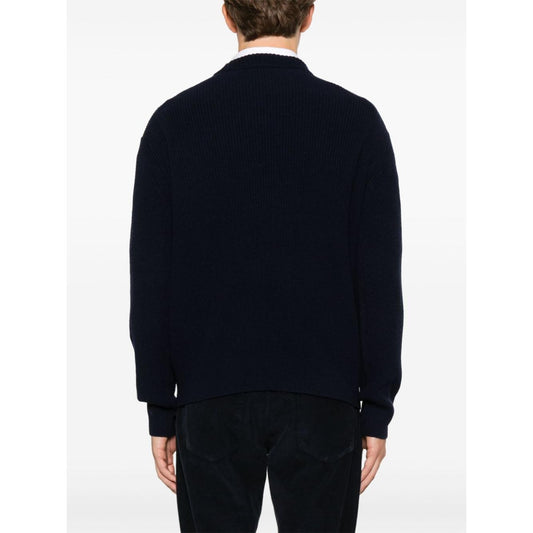 MAISON KITSUNE' Sweaters Blue Topwear Maison Kitsune'