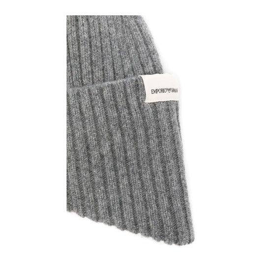 Emporio Armani Hats Grey Scarves Hats & Gloves Emporio Armani