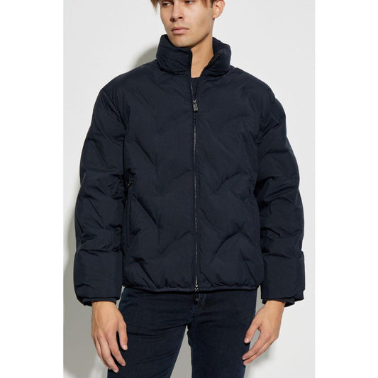 Emporio Armani Coats Blue Jackets Emporio Armani