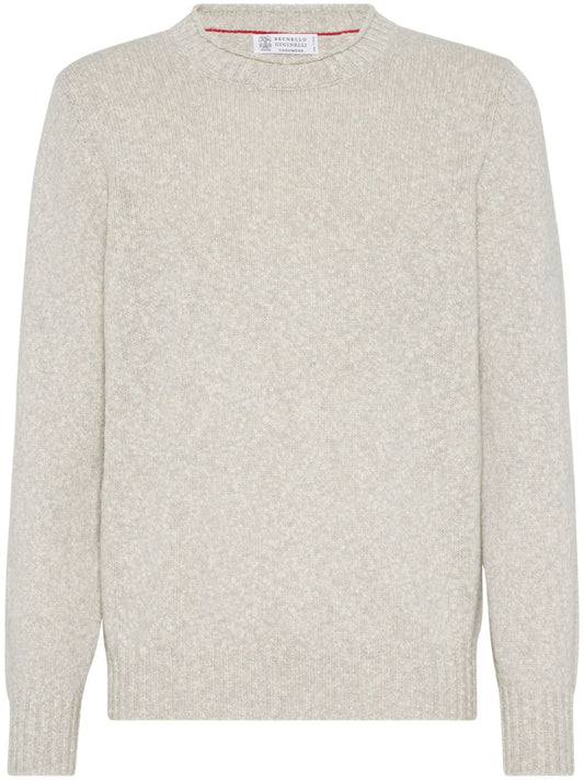 Brunello Cucinelli Sweaters Beige Topwear Brunello Cucinelli