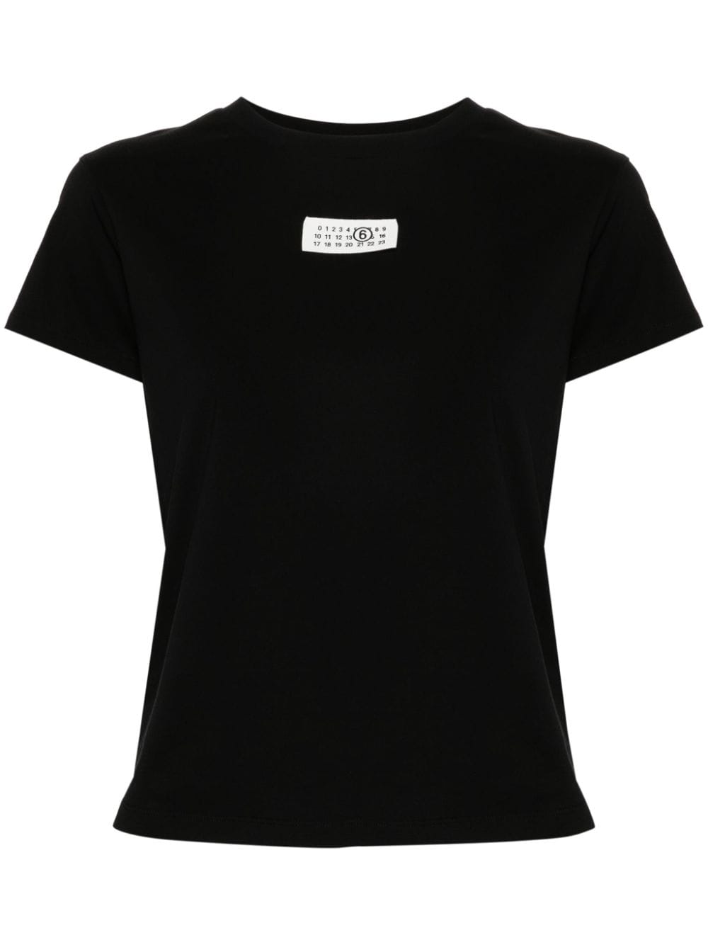 MM6 Maison Margiela T-shirts and Polos Black Topwear MM6 Maison Margiela