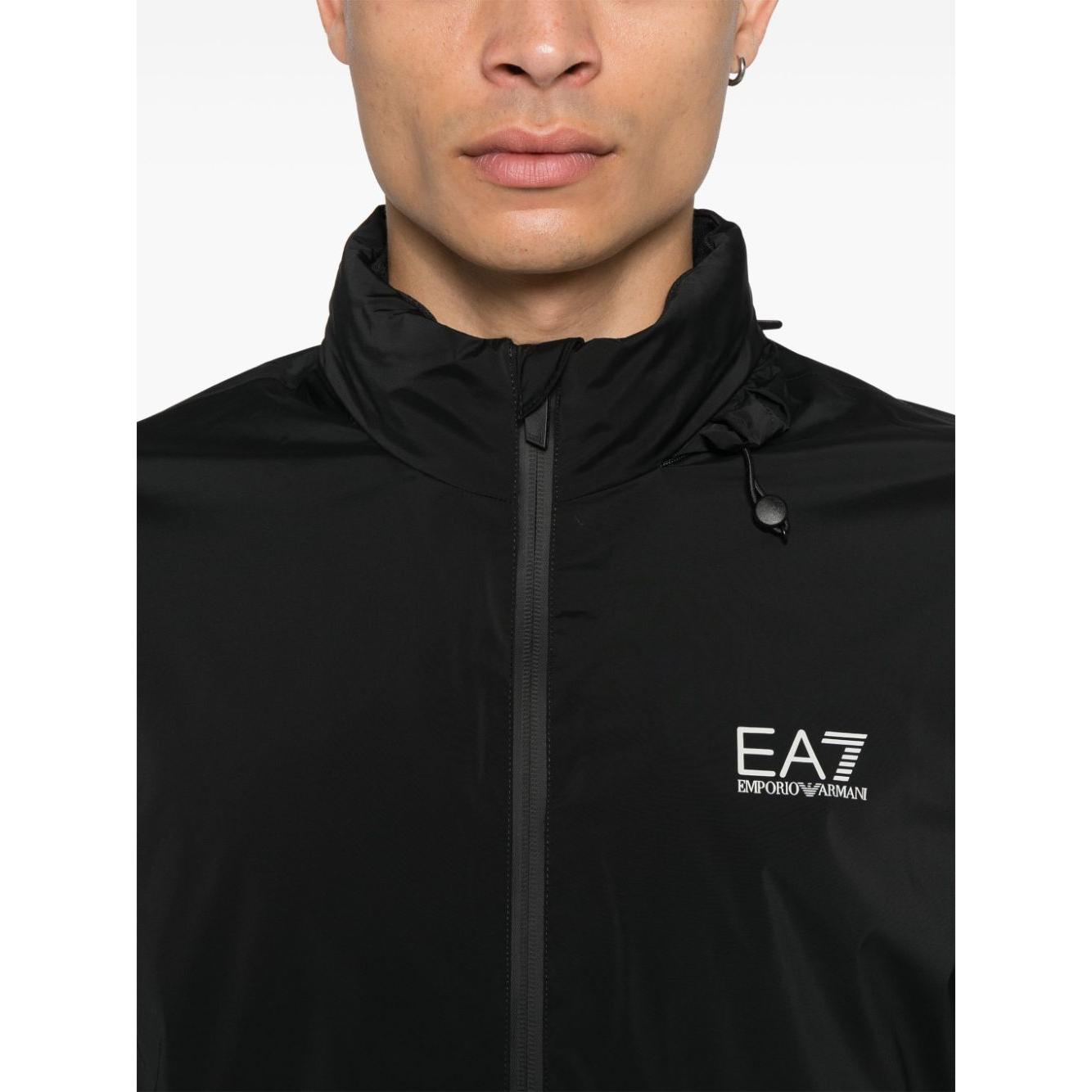 EA7 Coats Black Jackets EA7