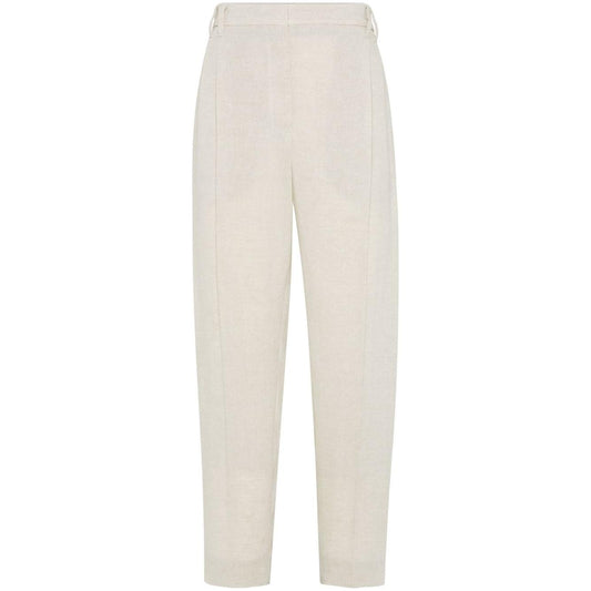 Brunello Cucinelli Trousers Beige Trousers Brunello Cucinelli