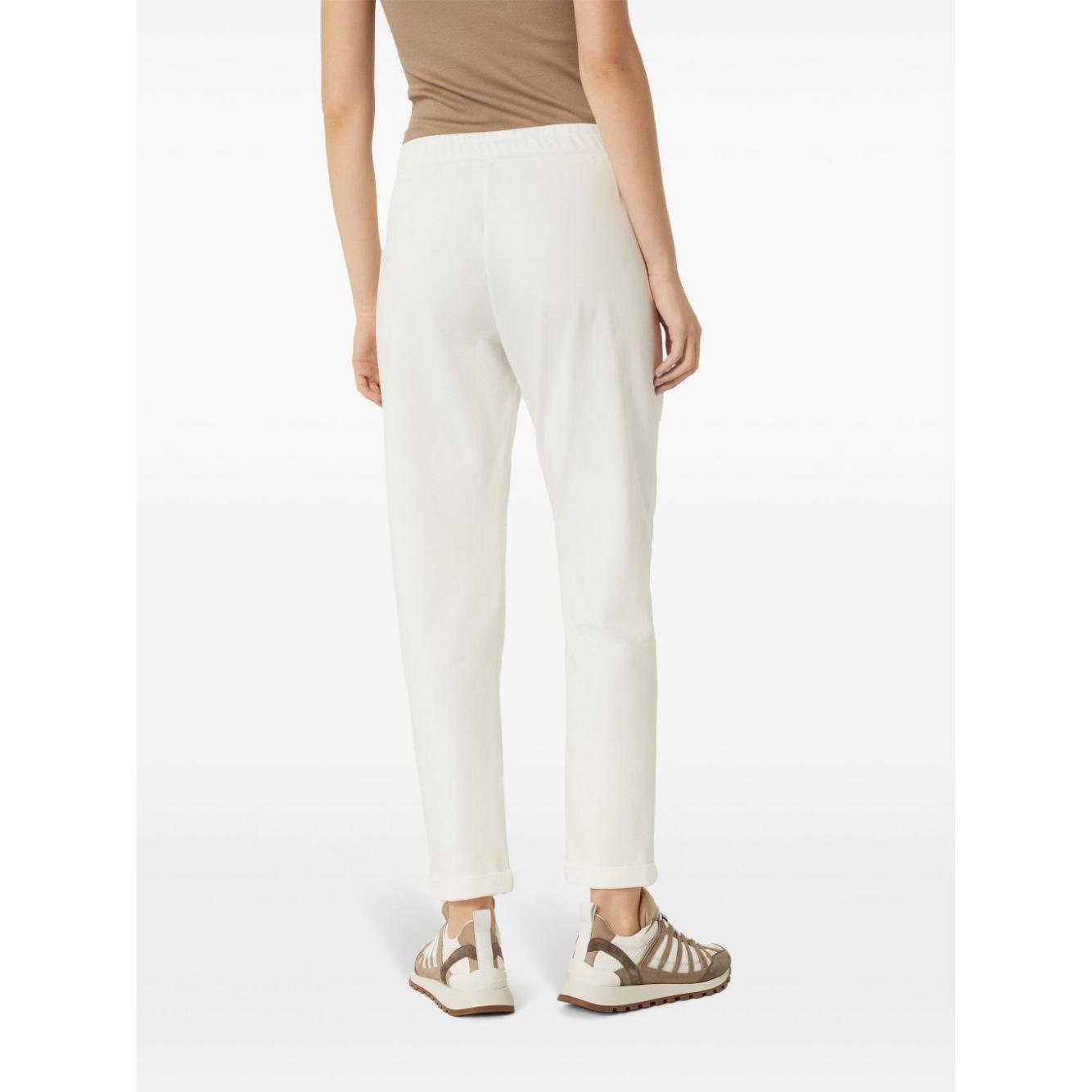 Brunello Cucinelli Trousers White Trousers Brunello Cucinelli