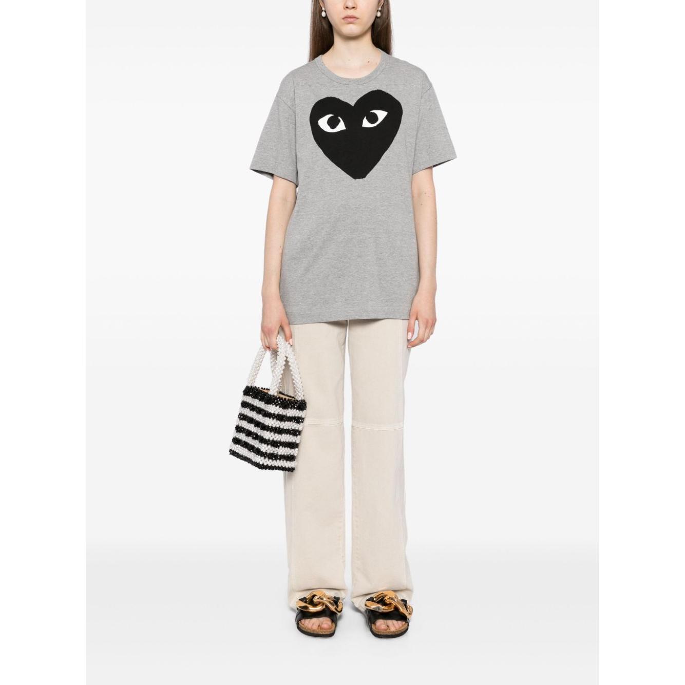 Comme des Garcons T-shirts and Polos Grey Topwear Comme Des Garcons