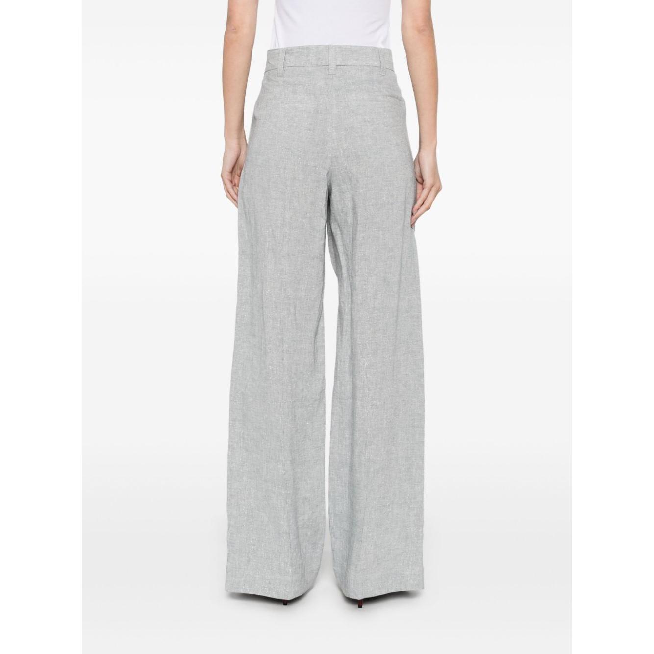 Brunello Cucinelli Trousers Light Grey Trousers Brunello Cucinelli